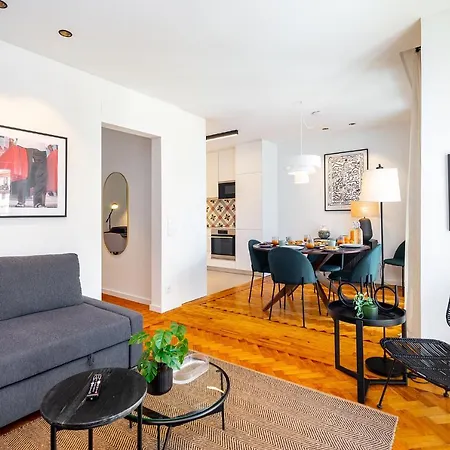 Lägenhet Whome Prime Location W Ac 3-bed Duplex Perfect For Families Only Lisboa